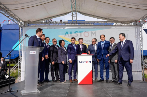 В Астане заложен первый камень сервисного хаба Alstom для ЦА