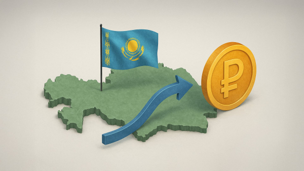 Казахстан превращается в рублевый транзитный узел