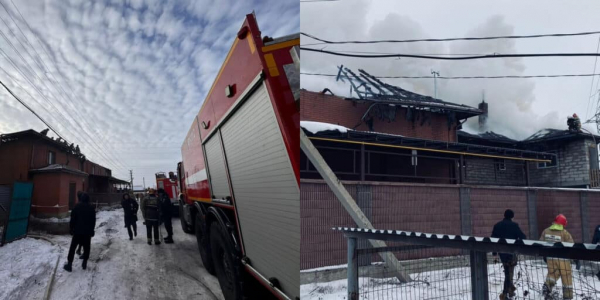 Четверо детей погибли в Астане при пожаре частного дома